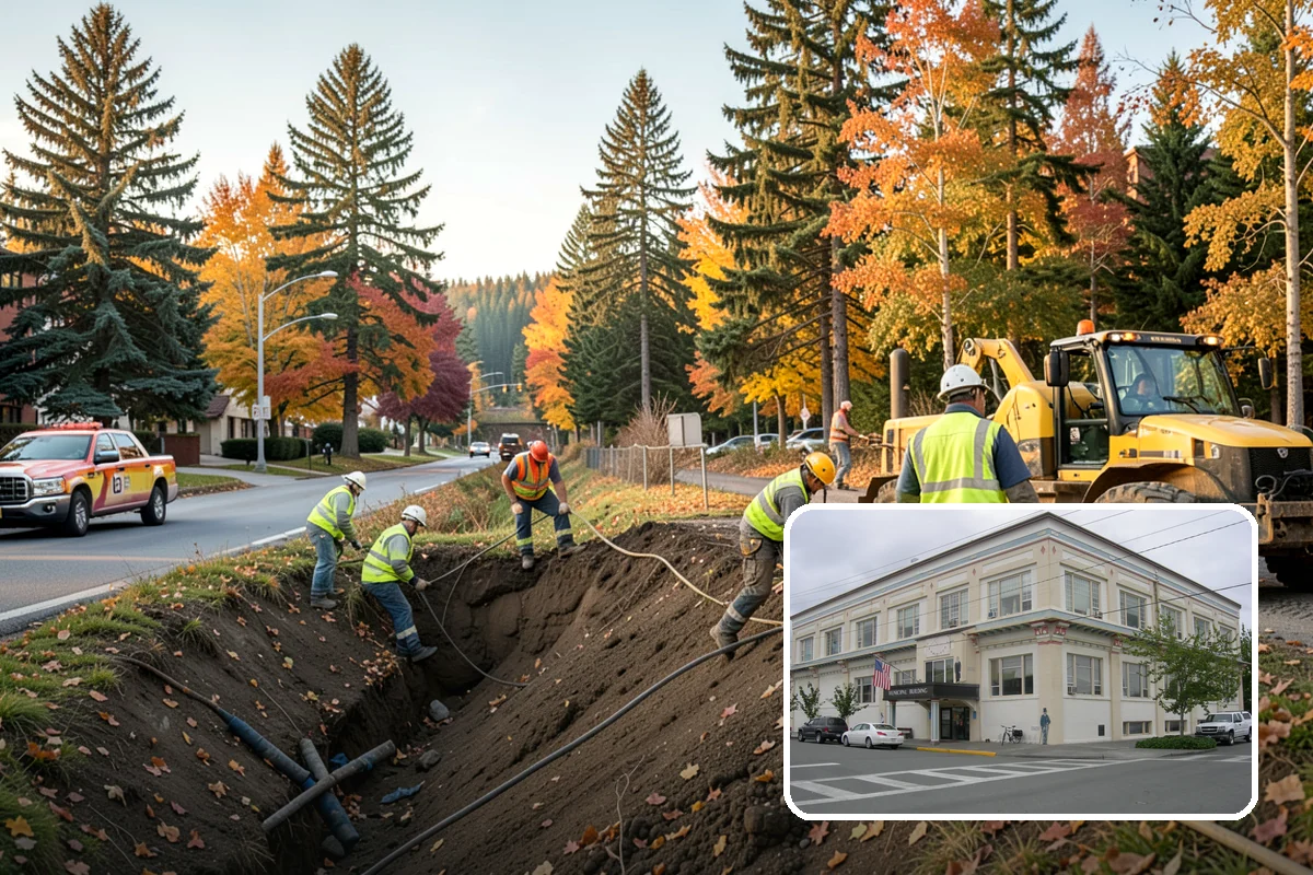 Park Fence Installation in Anacortes, Skagit County, WA - Defines park boundaries and protects sensitive landscaping