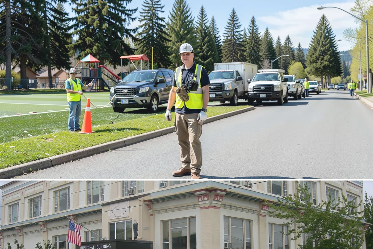 Park Fence Installation in Anacortes, Skagit County, WA - Fence installation proceeds year-round, though drier spring through fall conditions ease excavation and concrete curing in...