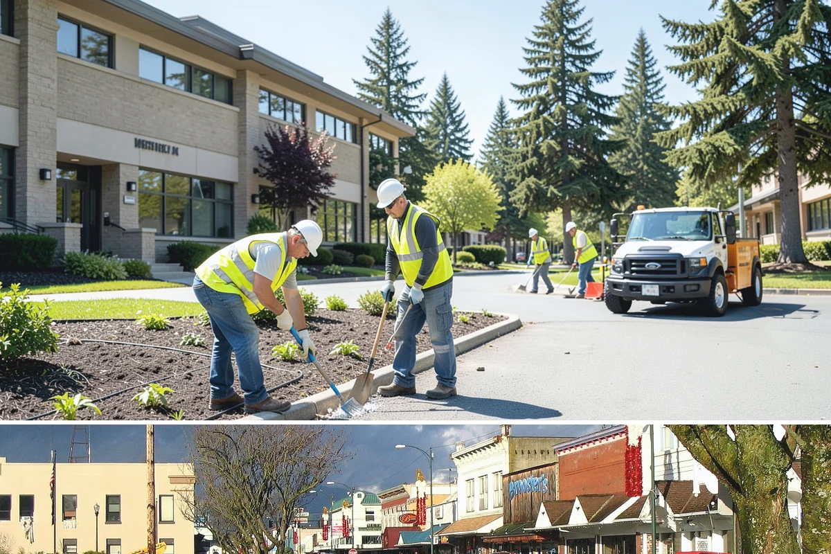 Park Fence Installation in Arlington, Snohomish County, WA - Fence installation proceeds year-round, though drier spring through fall conditions ease excavation and concrete curing in...
