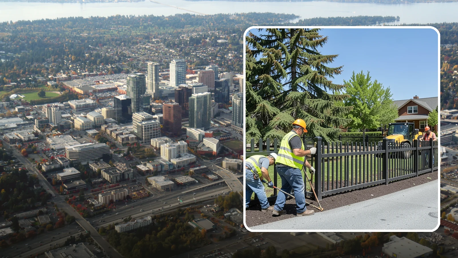 Park Fence Installation in Bellevue, King County, WA - Install durable park fencing that defines boundaries, protects landscaping, and guides public access safely.