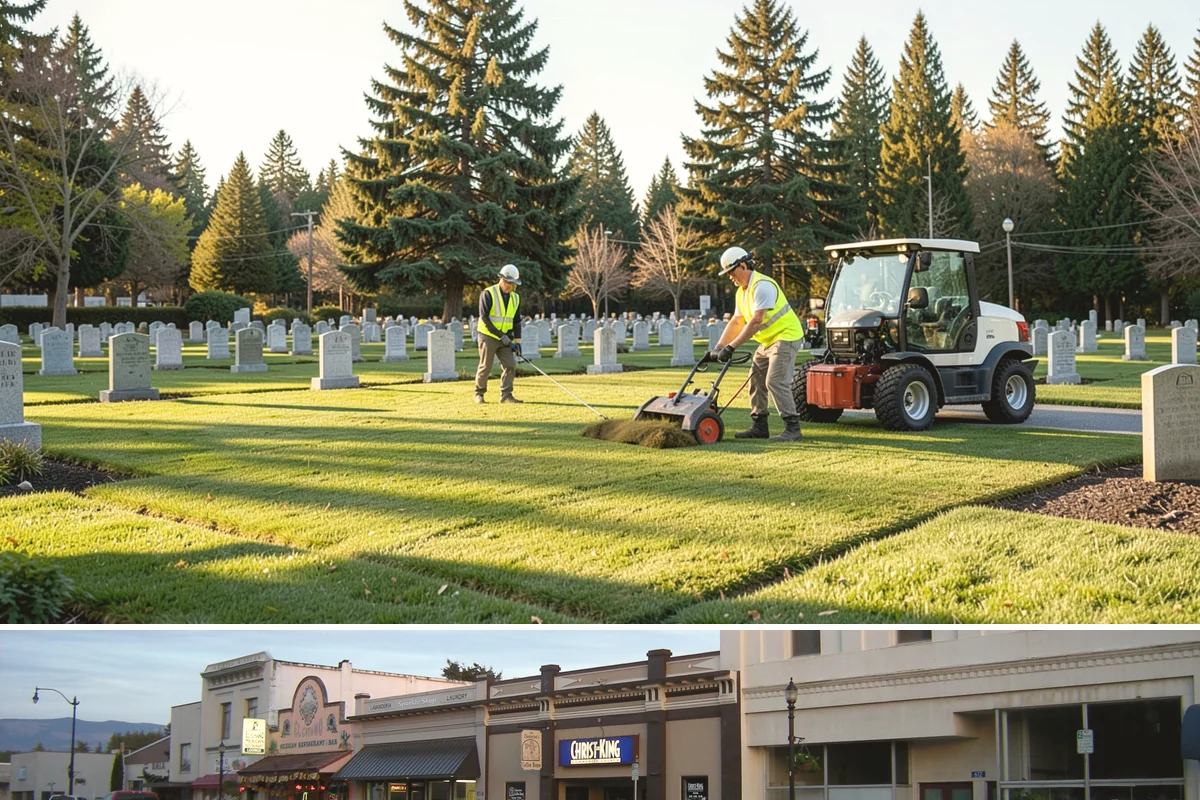 Park Fence Installation in Burlington, Skagit County, WA - Fence installation proceeds year-round, though drier spring through fall conditions ease excavation and concrete curing in...