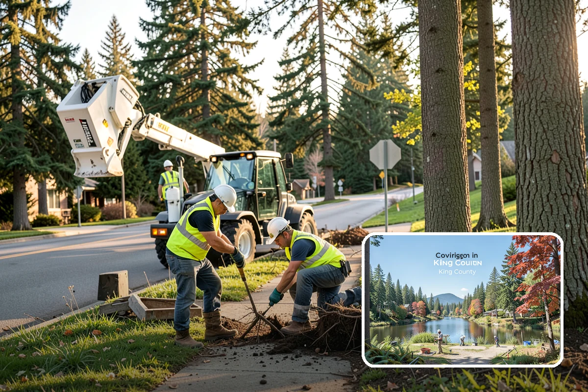 Park Fence Installation in Covington, King County, WA - Defines park boundaries and protects sensitive landscaping