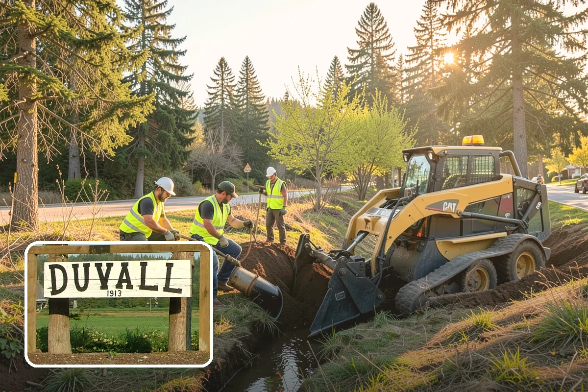 Park Fence Installation in Duvall, King County, WA - Defines park boundaries and protects sensitive landscaping