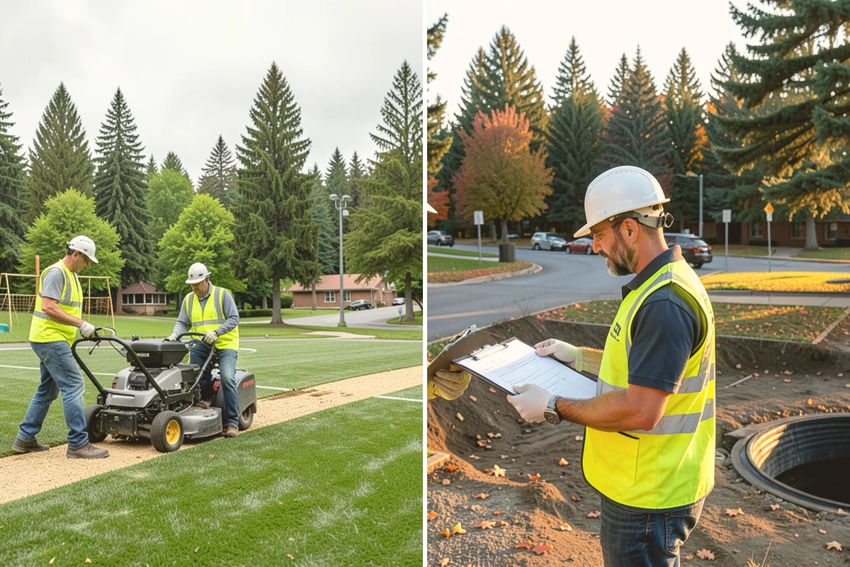 Park Fence Installation in Eatonville, Pierce County, WA - Meet with parks staff to plan alignment, gates, and access
