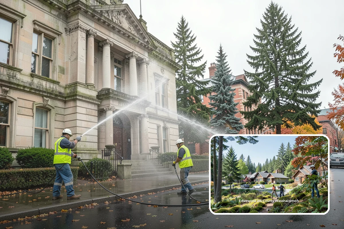 Park Fence Installation in Edgewood, Pierce County, WA - Defines park boundaries and protects sensitive landscaping