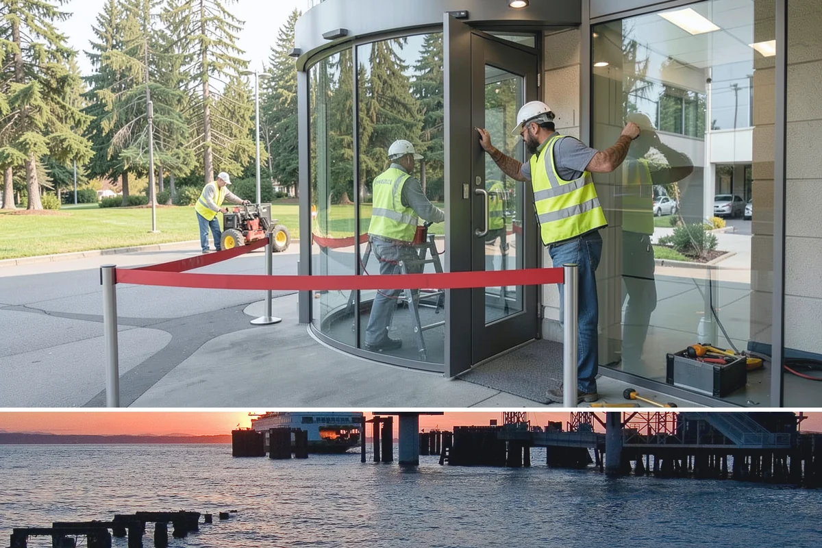 Park Fence Installation in Edmonds, Snohomish County, WA - Fence installation proceeds year-round, though drier spring through fall conditions ease excavation and concrete curing in...