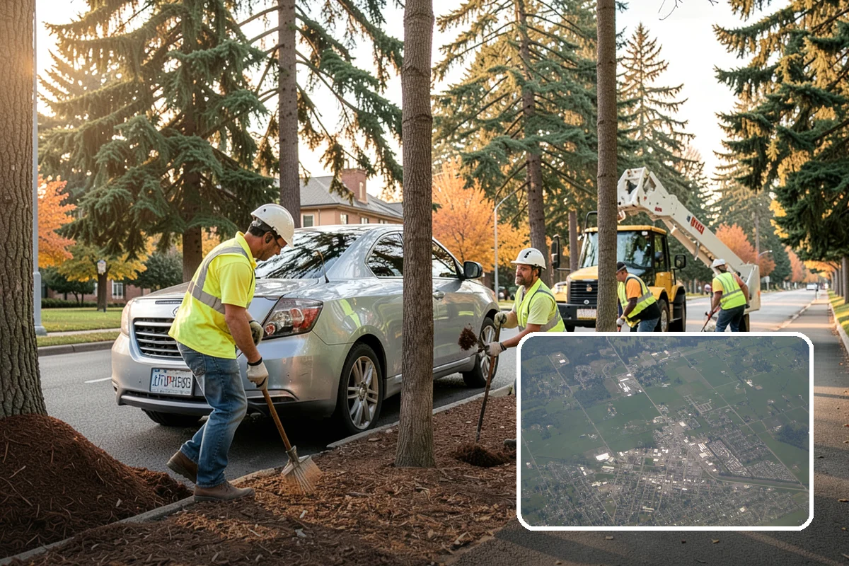 Park Fence Installation in Enumclaw, King County, WA - Defines park boundaries and protects sensitive landscaping