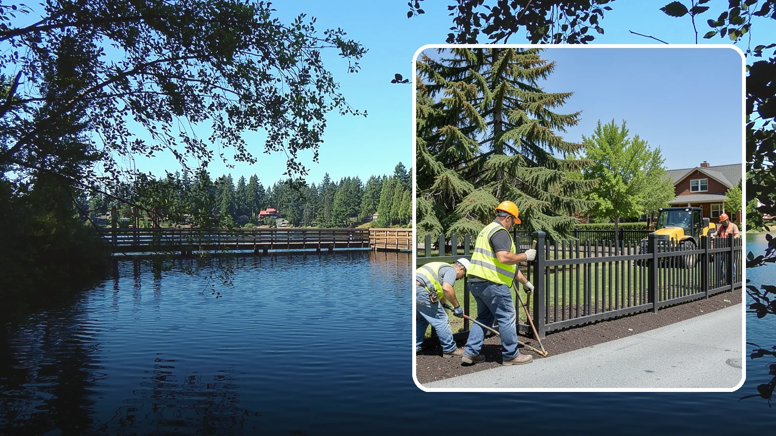 Park Fence Installation in Federal Way, King County, WA - Install durable park fencing that defines boundaries, protects landscaping, and guides public access safely.