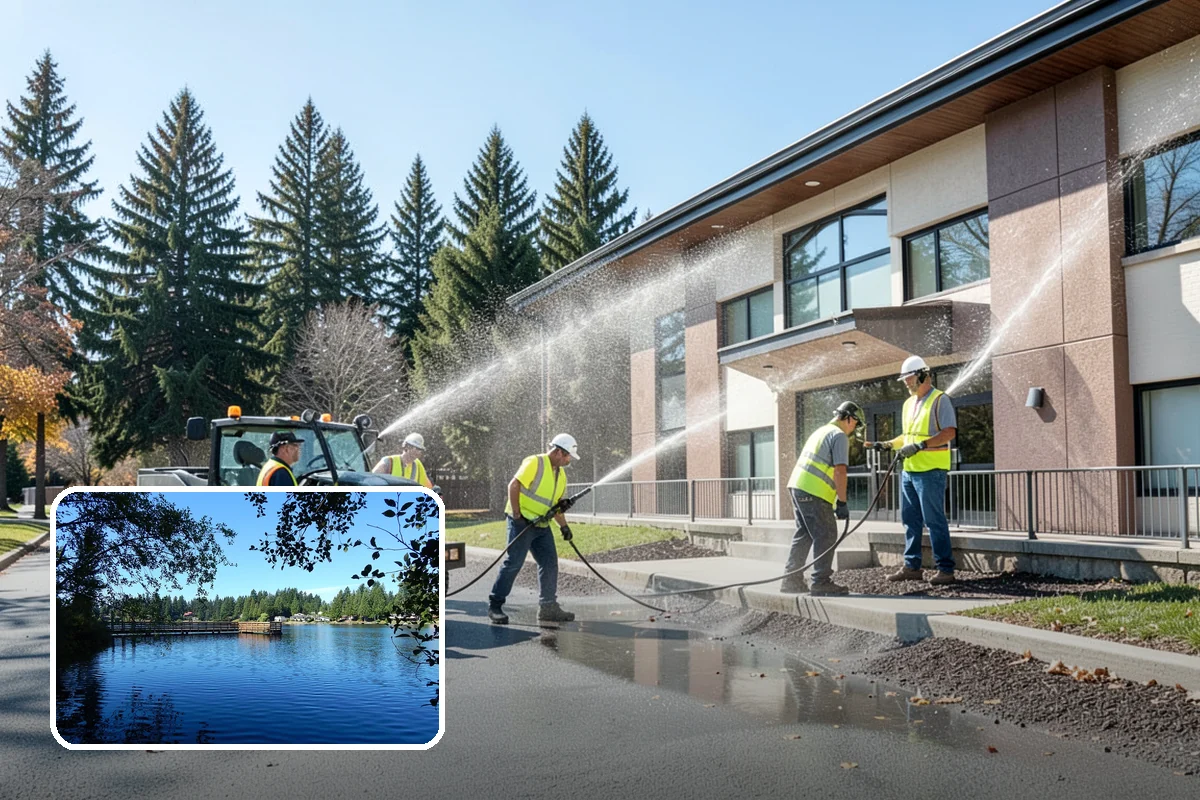 Park Fence Installation in Federal Way, King County, WA - Defines park boundaries and protects sensitive landscaping
