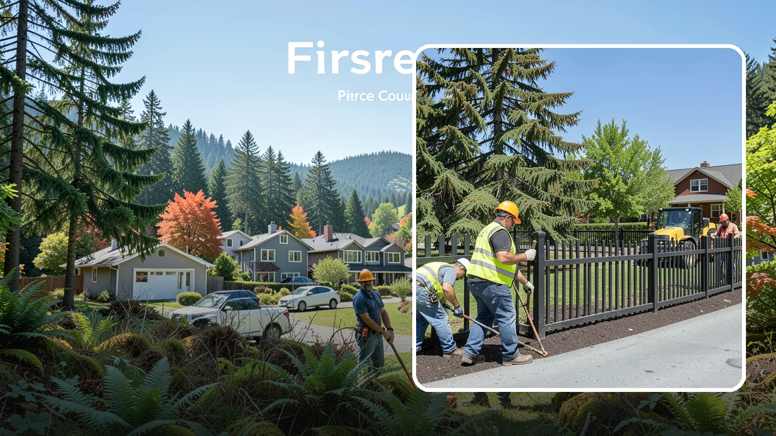 Park Fence Installation in Fircrest, Pierce County, WA - Install durable park fencing that defines boundaries, protects landscaping, and guides public access safely.