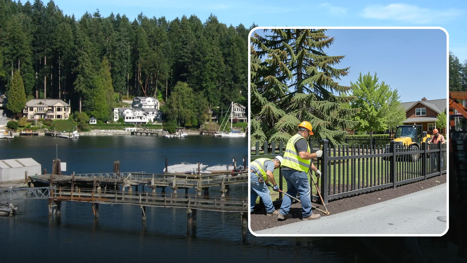 Park Fence Installation in Gig Harbor, Pierce County, WA - Install durable park fencing that defines boundaries, protects landscaping, and guides public access safely.