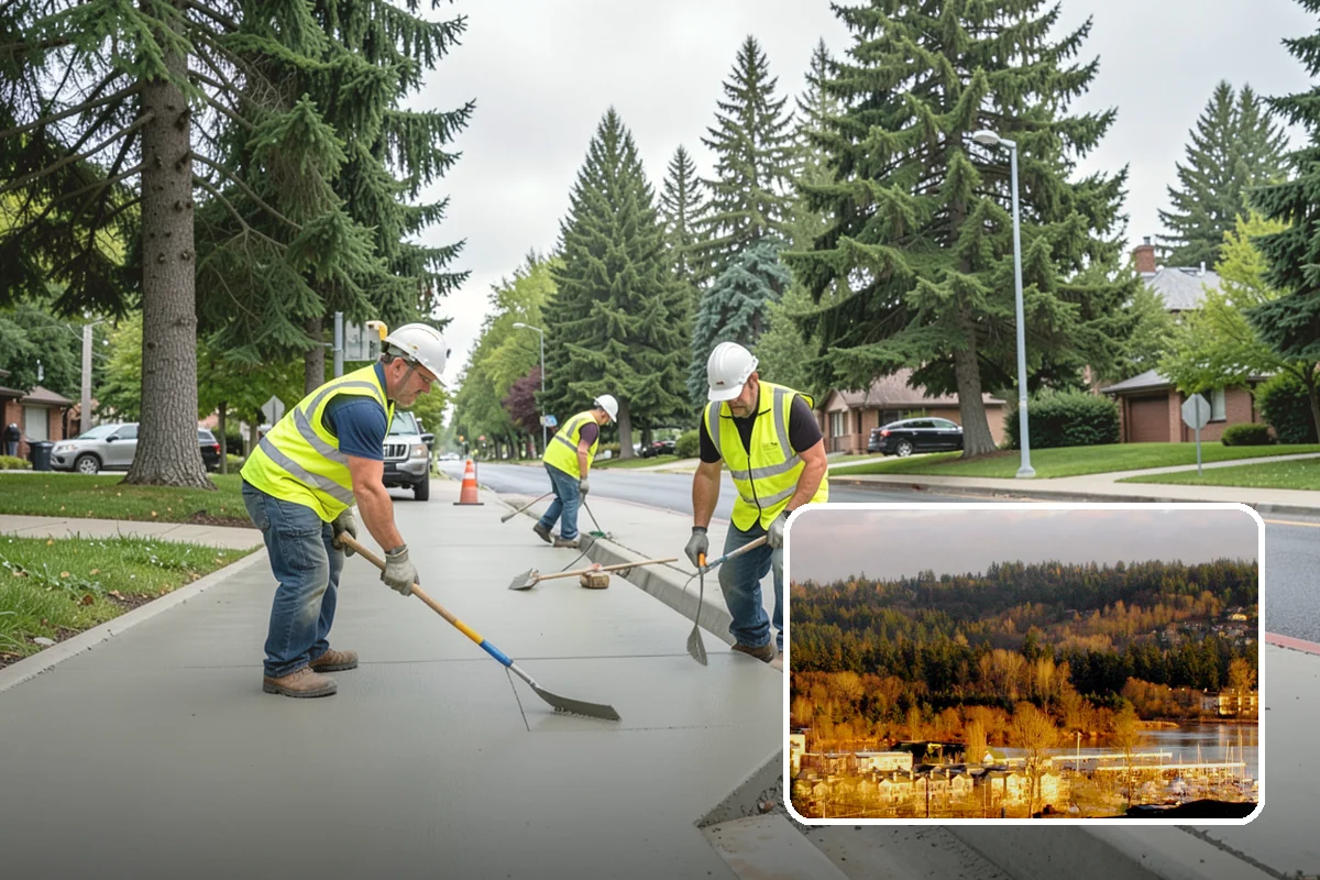 Park Fence Installation in Kenmore, King County, WA - Defines park boundaries and protects sensitive landscaping