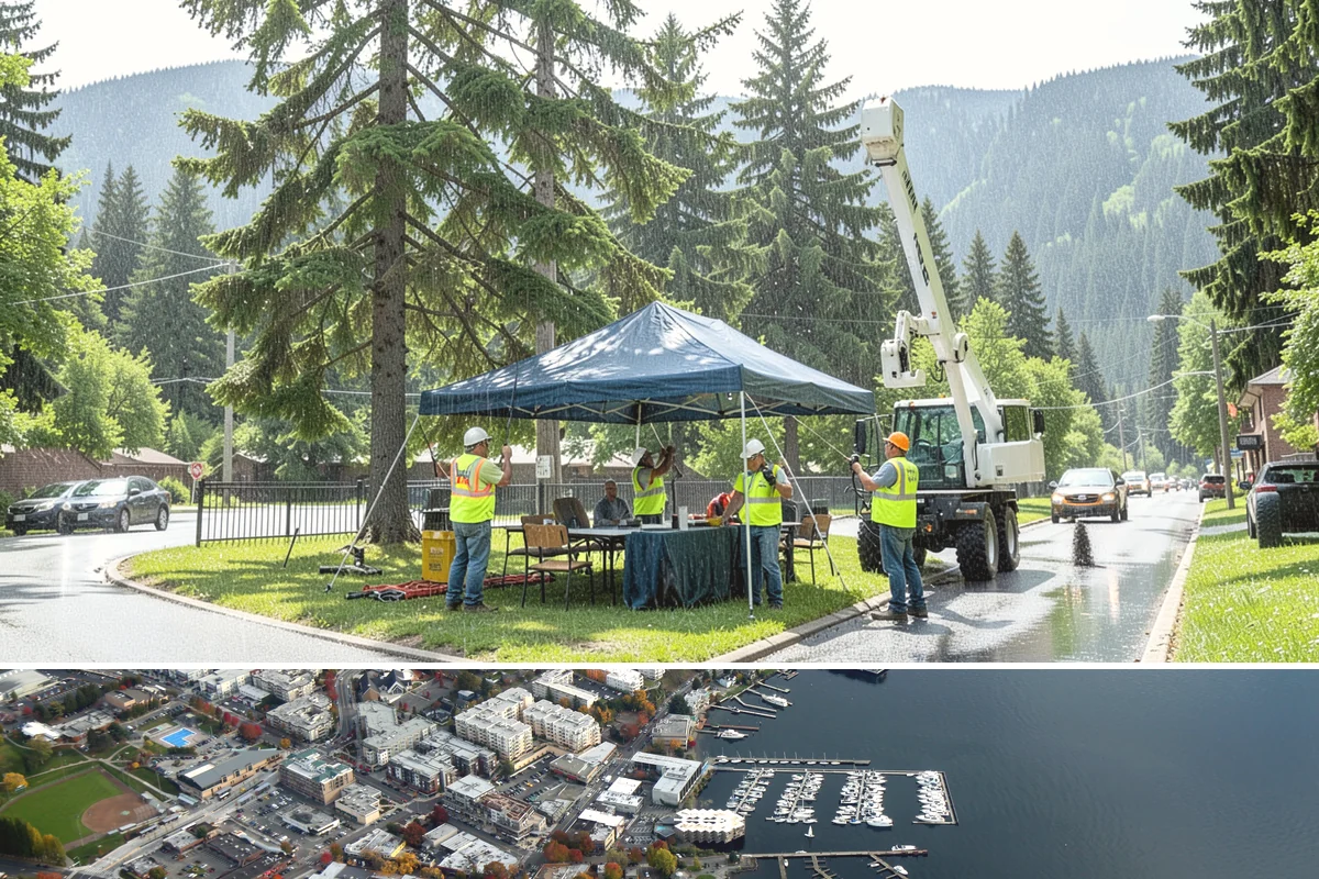 Park Fence Installation in Kirkland, King County, WA - Fence installation proceeds year-round, though drier spring through fall conditions ease excavation and concrete curing in...