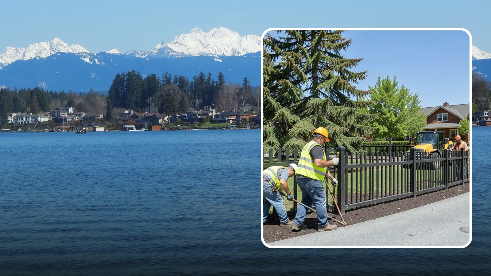 Park Fence Installation in Lake Stevens, Snohomish County, WA - Install durable park fencing that defines boundaries, protects landscaping, and guides public access safely.