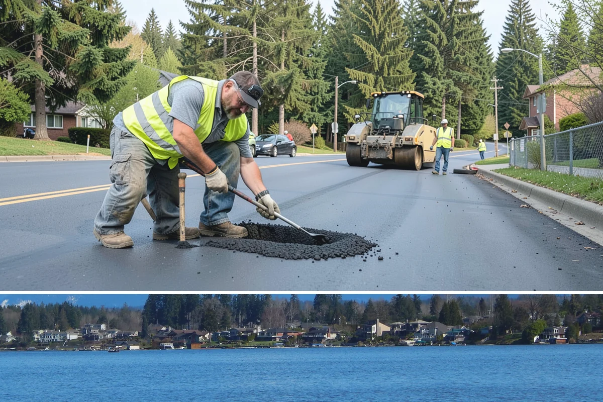 Park Fence Installation in Lake Stevens, Snohomish County, WA - Fence installation proceeds year-round, though drier spring through fall conditions ease excavation and concrete curing in...