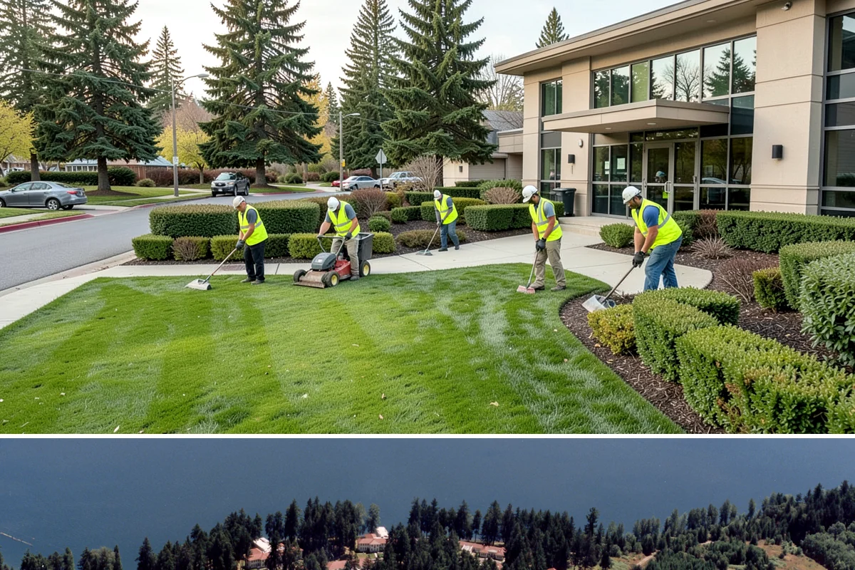 Park Fence Installation in Lakewood, Pierce County, WA - Fence installation proceeds year-round, though drier spring through fall conditions ease excavation and concrete curing in...