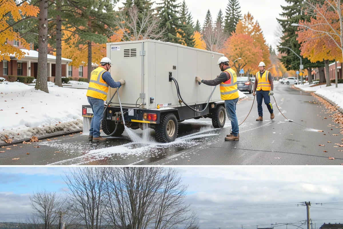 Park Fence Installation in Langley, Island County, WA - Fence installation proceeds year-round, though drier spring through fall conditions ease excavation and concrete curing in...
