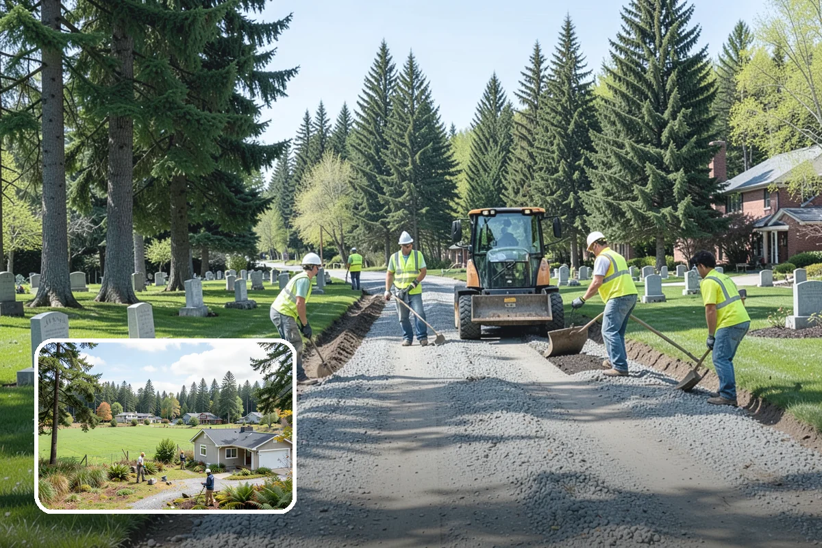 Park Fence Installation in Lyman, Skagit County, WA - Defines park boundaries and protects sensitive landscaping