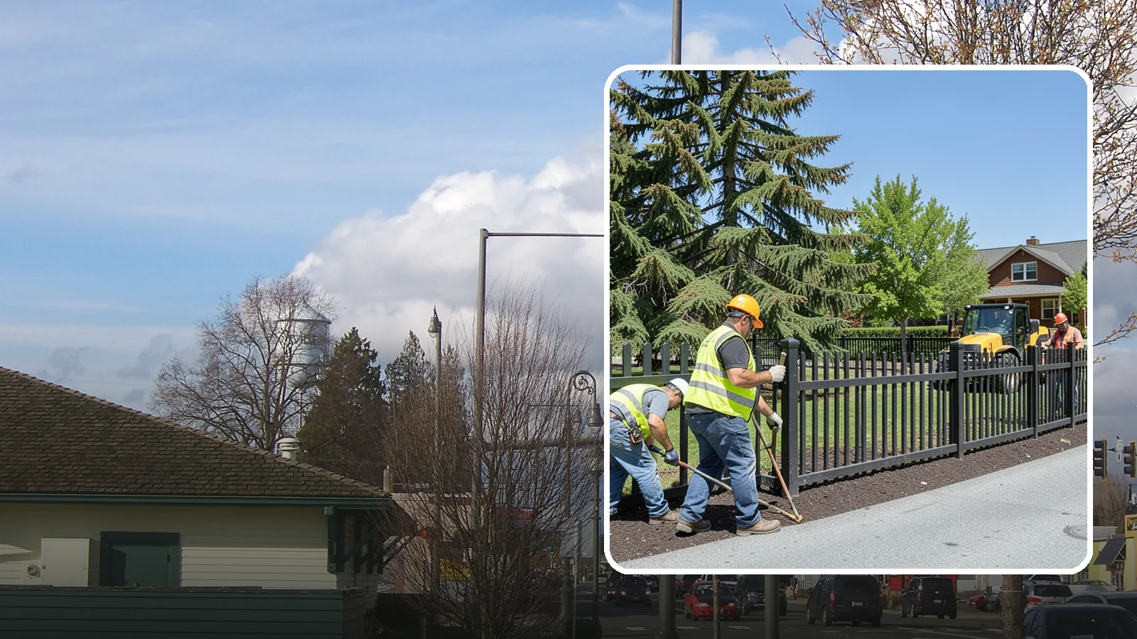 Park Fence Installation in Marysville, Snohomish County, WA - Install durable park fencing that defines boundaries, protects landscaping, and guides public access safely.