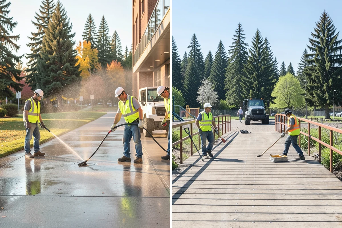 Park Fence Installation in Marysville, Snohomish County, WA - Meet with parks staff to plan alignment, gates, and access