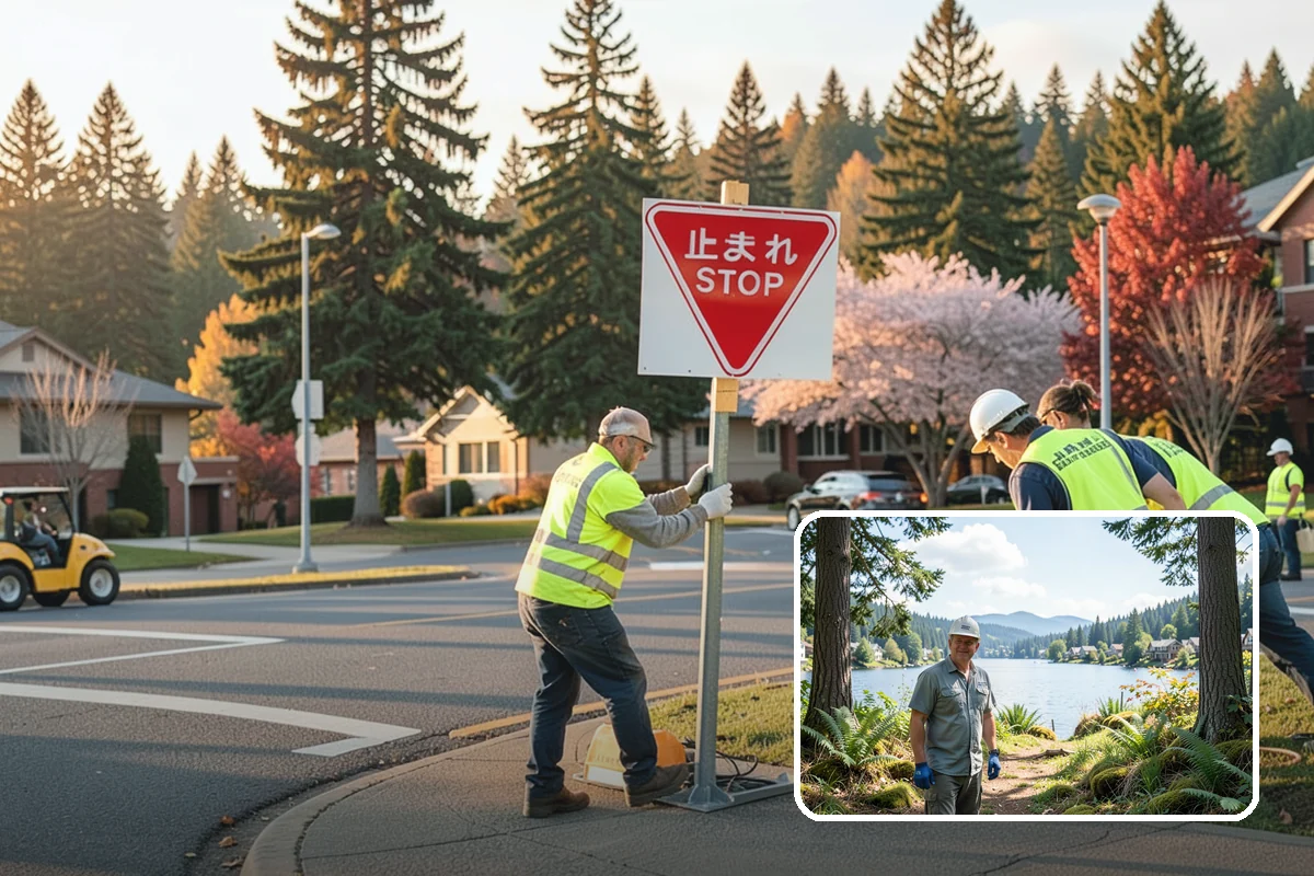 Park Fence Installation in Milton, King County, WA - Defines park boundaries and protects sensitive landscaping