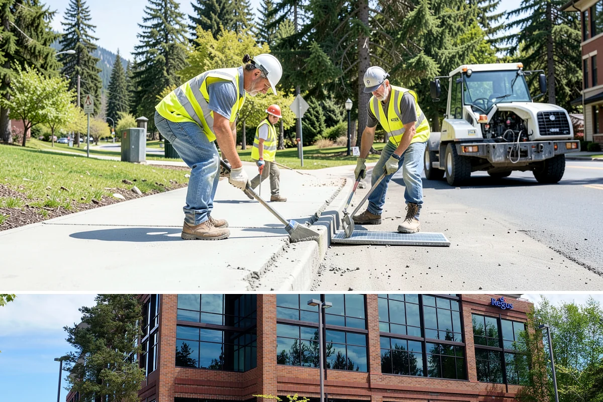 Park Fence Installation in Mountlake Terrace, Snohomish County, WA - Fence installation proceeds year-round, though drier spring through fall conditions ease excavation and concrete curing in...
