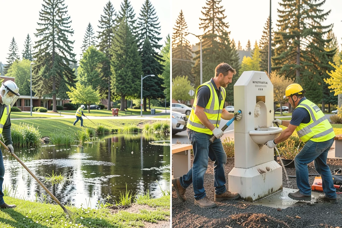 Park Fence Installation in Mukilteo, Snohomish County, WA - Meet with parks staff to plan alignment, gates, and access