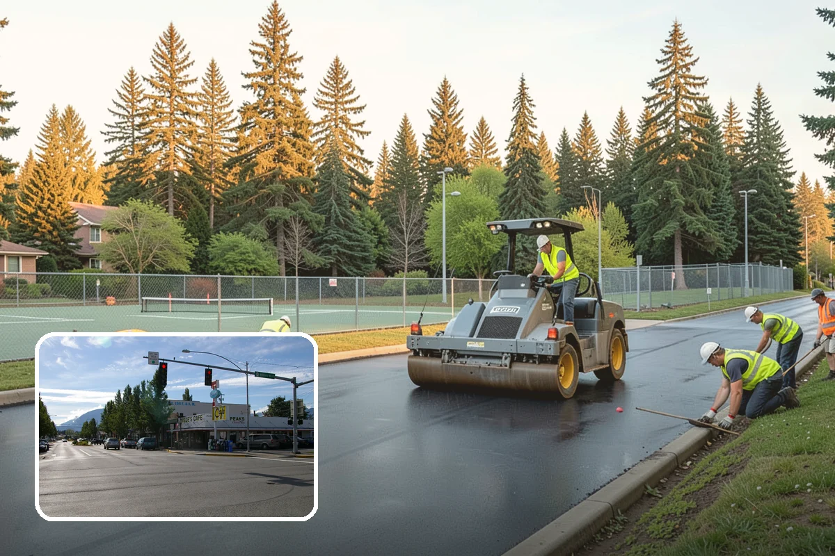 Park Fence Installation in North Bend, King County, WA - Defines park boundaries and protects sensitive landscaping