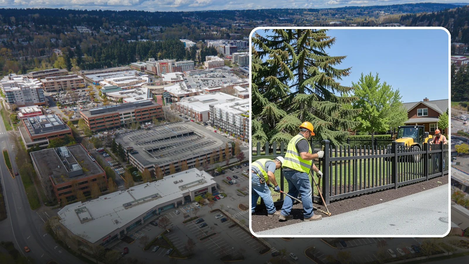 Park Fence Installation in Redmond, King County, WA - Install durable park fencing that defines boundaries, protects landscaping, and guides public access safely.