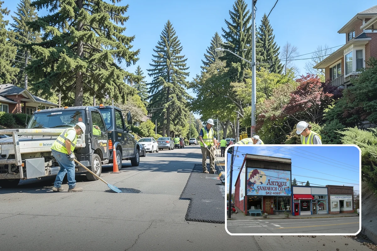 Park Fence Installation in Ruston, Pierce County, WA - Defines park boundaries and protects sensitive landscaping