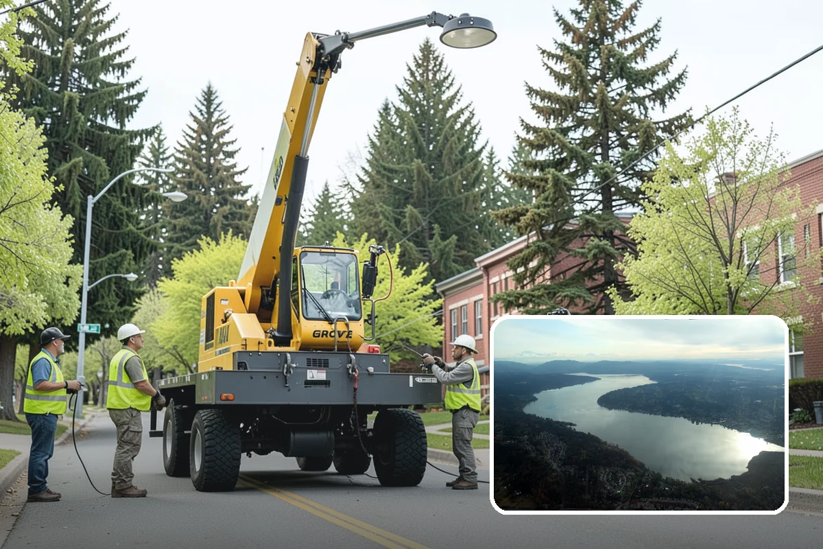 Park Fence Installation in Sammamish, King County, WA - Defines park boundaries and protects sensitive landscaping