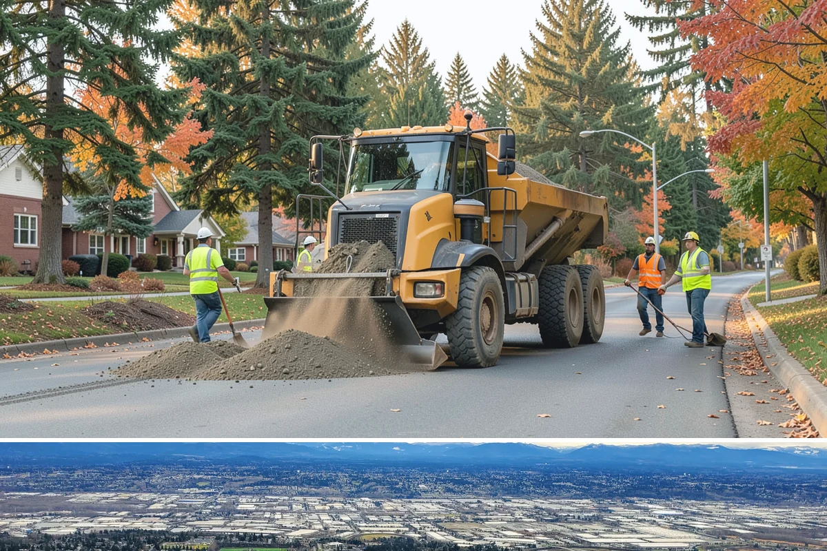 Park Fence Installation in SeaTac, King County, WA - Fence installation proceeds year-round, though drier spring through fall conditions ease excavation and concrete curing in...