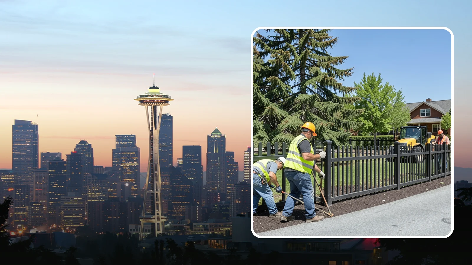 Park Fence Installation in Seattle, King County, WA - Install durable park fencing that defines boundaries, protects landscaping, and guides public access safely.