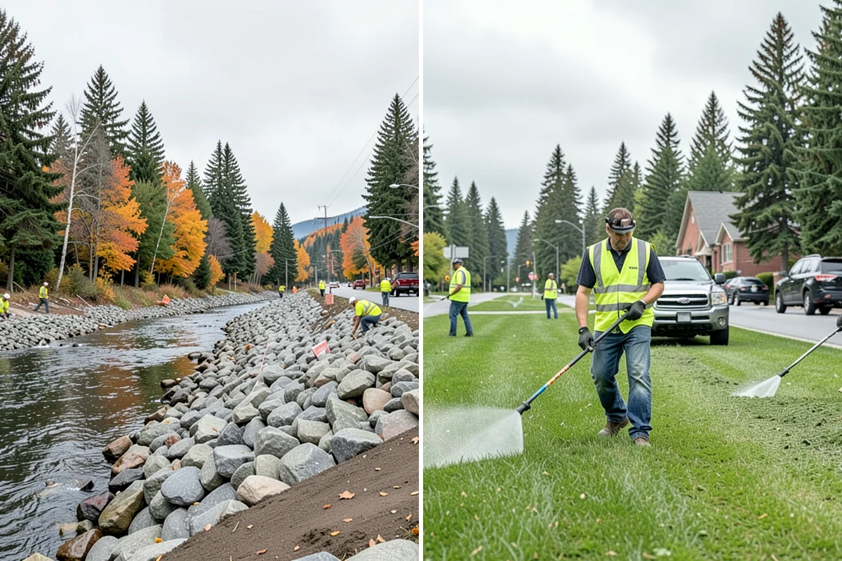 Park Fence Installation in Seattle, King County, WA - Meet with parks staff to plan alignment, gates, and access