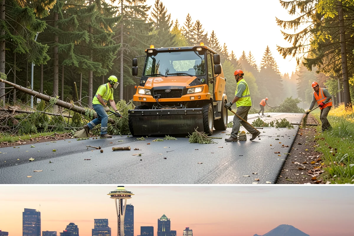 Park Fence Installation in Seattle, King County, WA - Fence installation proceeds year-round, though drier spring through fall conditions ease excavation and concrete curing in...