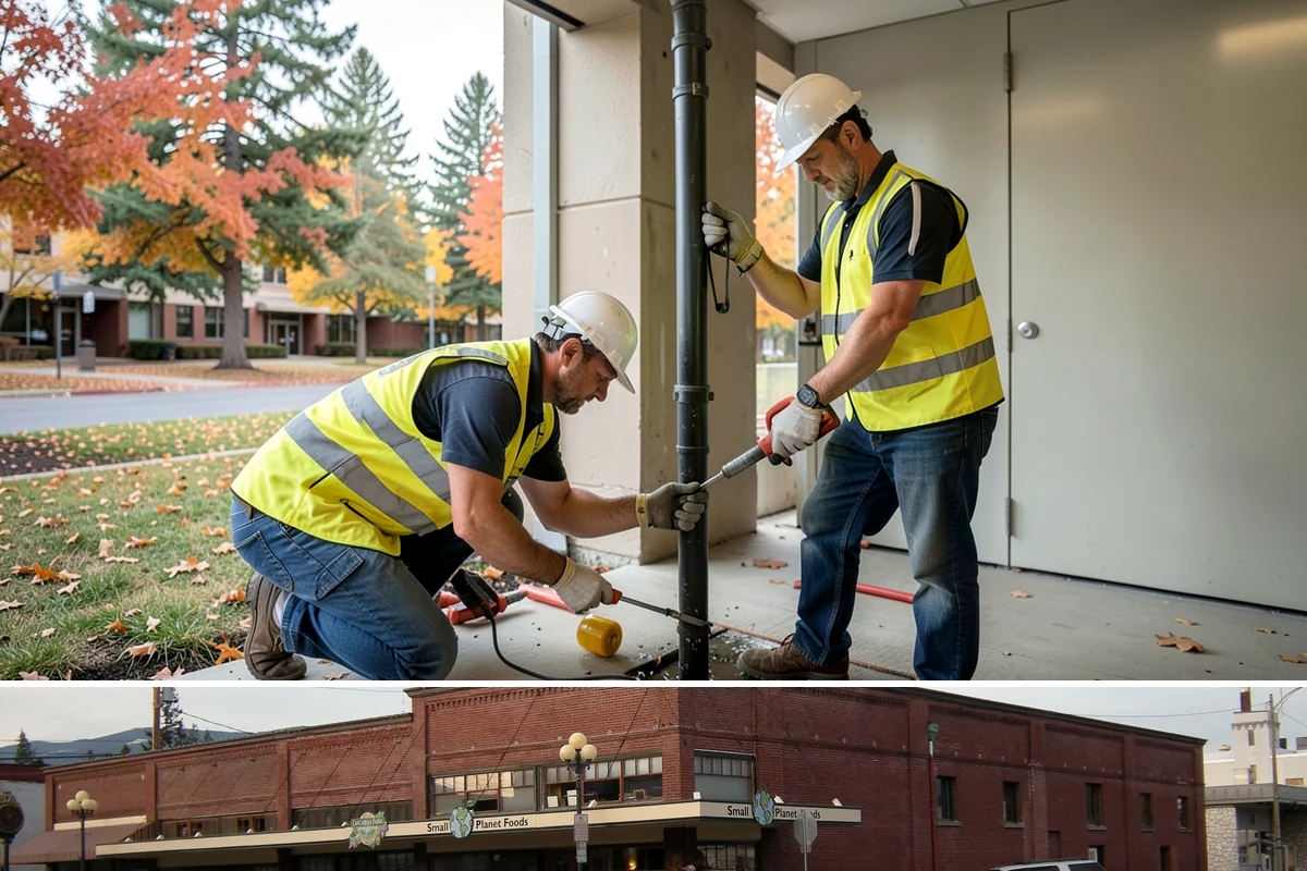 Park Fence Installation in Sedro-Woolley, Skagit County, WA - Fence installation proceeds year-round, though drier spring through fall conditions ease excavation and concrete curing in...