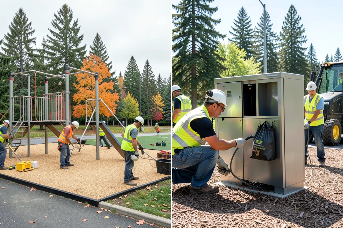 Park Fence Installation in Shoreline, King County, WA - Meet with parks staff to plan alignment, gates, and access