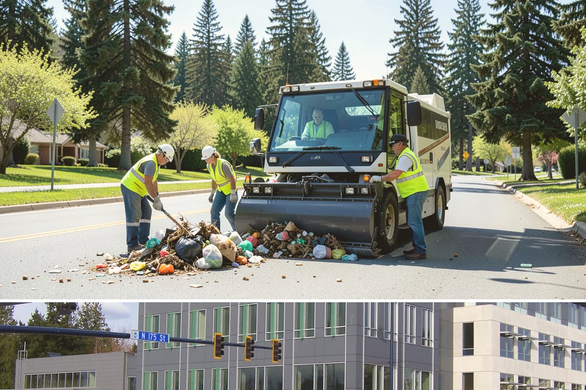 Park Fence Installation in Shoreline, King County, WA - Fence installation proceeds year-round, though drier spring through fall conditions ease excavation and concrete curing in...