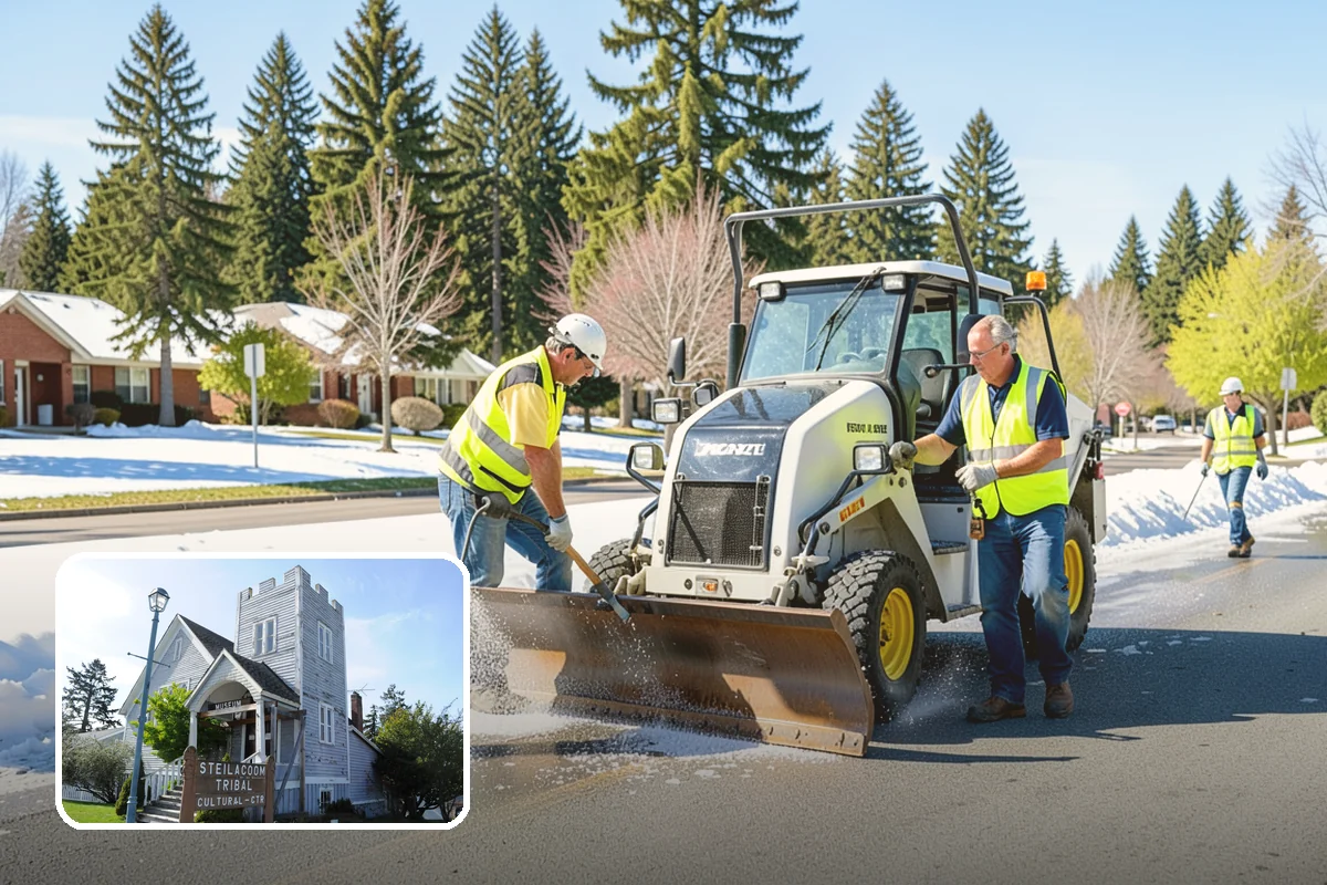 Park Fence Installation in Steilacoom, Pierce County, WA - Defines park boundaries and protects sensitive landscaping
