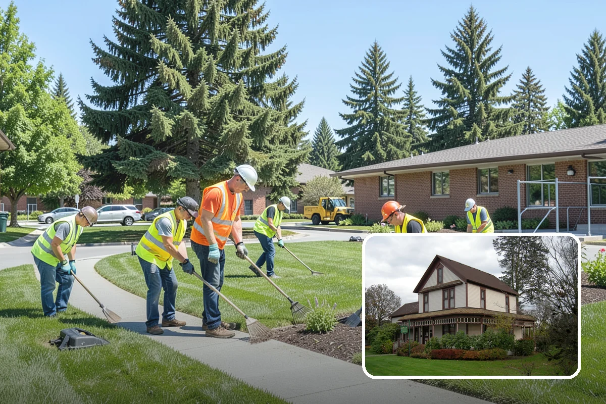 Park Fence Installation in Sumner, Pierce County, WA - Defines park boundaries and protects sensitive landscaping