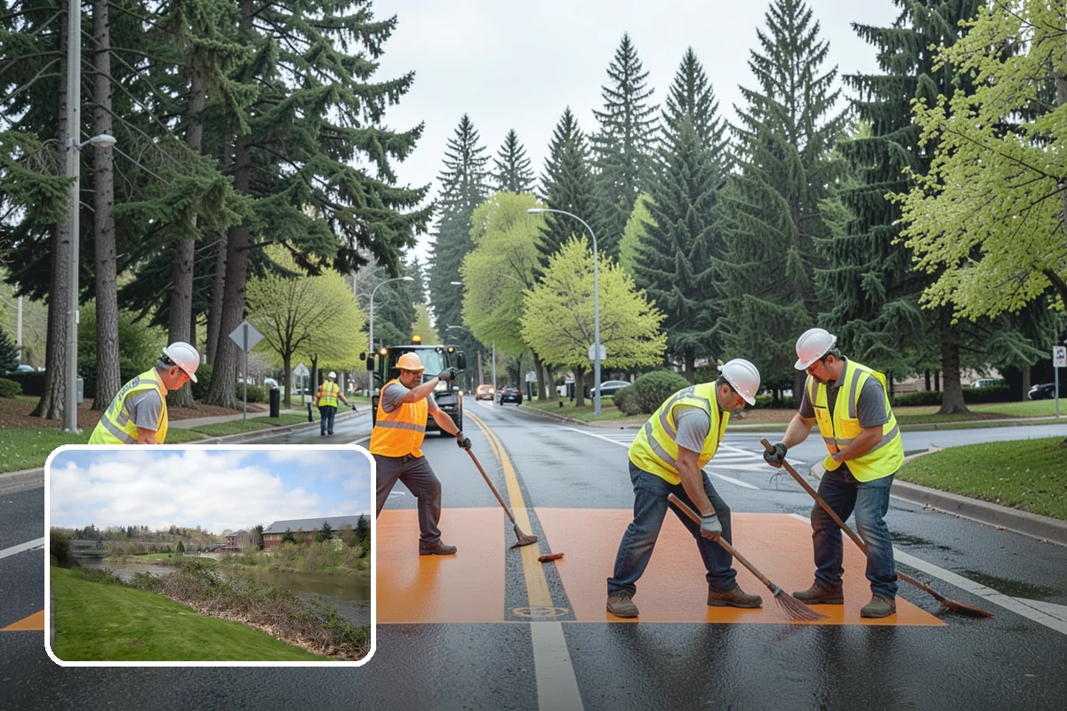 Park Fence Installation in Tukwila, King County, WA - Defines park boundaries and protects sensitive landscaping