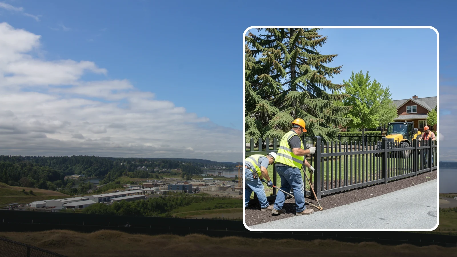 Park Fence Installation in University Place, Pierce County, WA - Install durable park fencing that defines boundaries, protects landscaping, and guides public access safely.