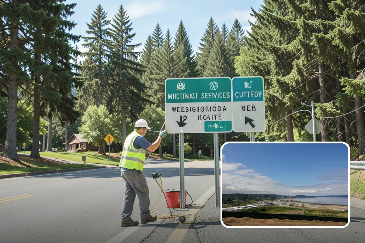 Park Fence Installation in University Place, Pierce County, WA - Defines park boundaries and protects sensitive landscaping
