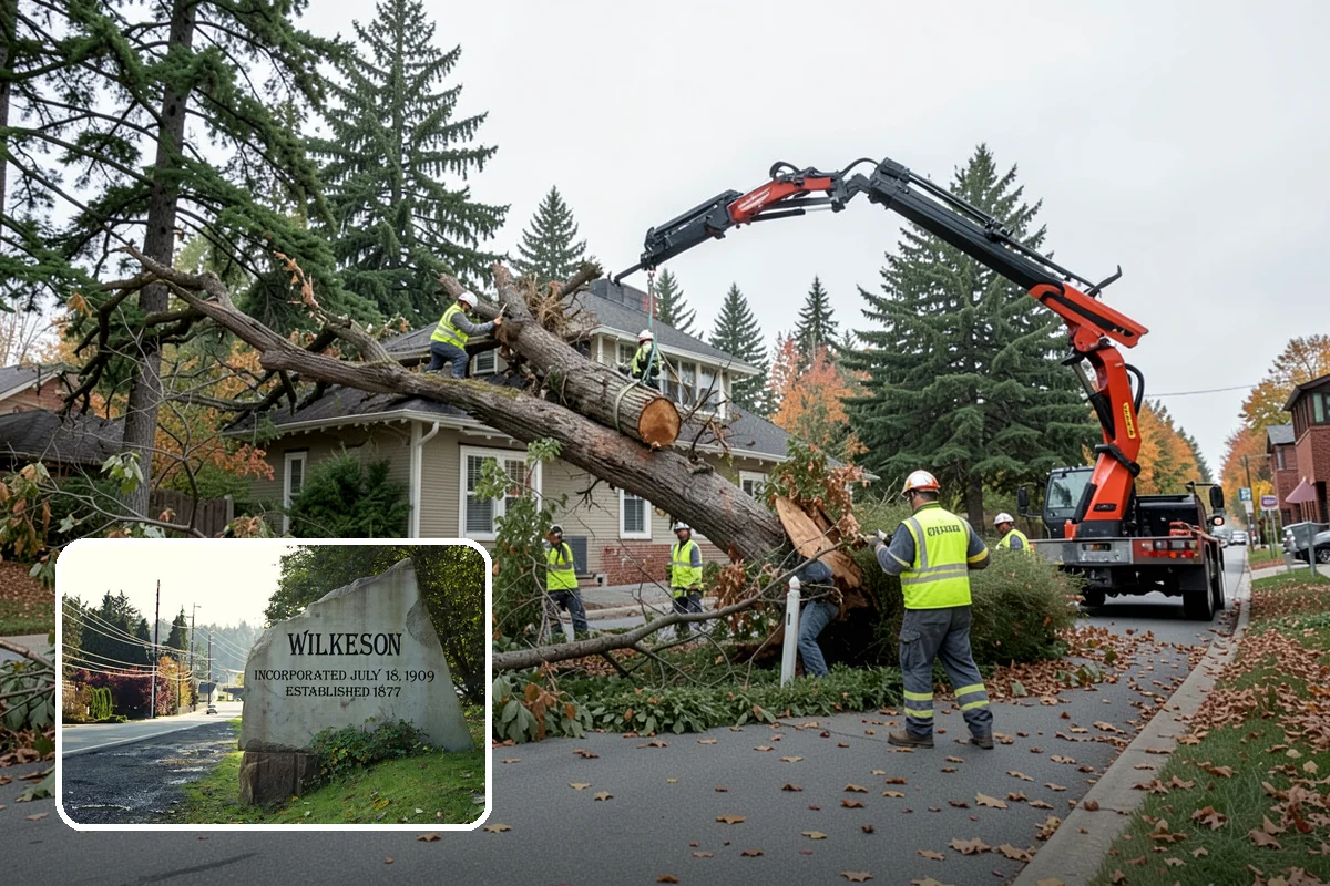 Park Fence Installation in Wilkeson, Pierce County, WA - Defines park boundaries and protects sensitive landscaping