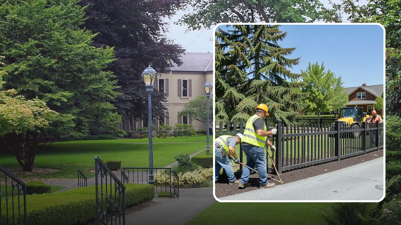 Park Fence Installation in Woodinville, King County, WA - Install durable park fencing that defines boundaries, protects landscaping, and guides public access safely.