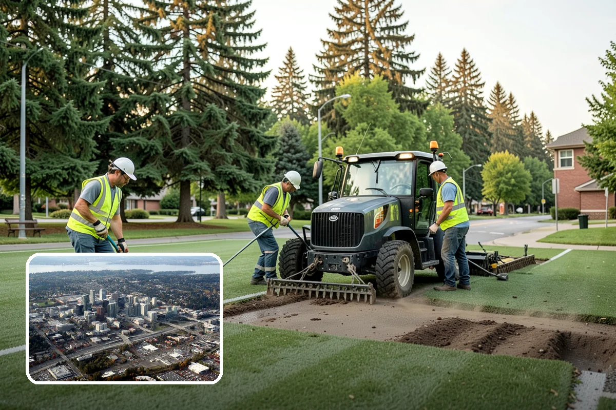 Park Furniture Installation in Bellevue, King County, WA - Provides securely anchored, tamper-resistant installations