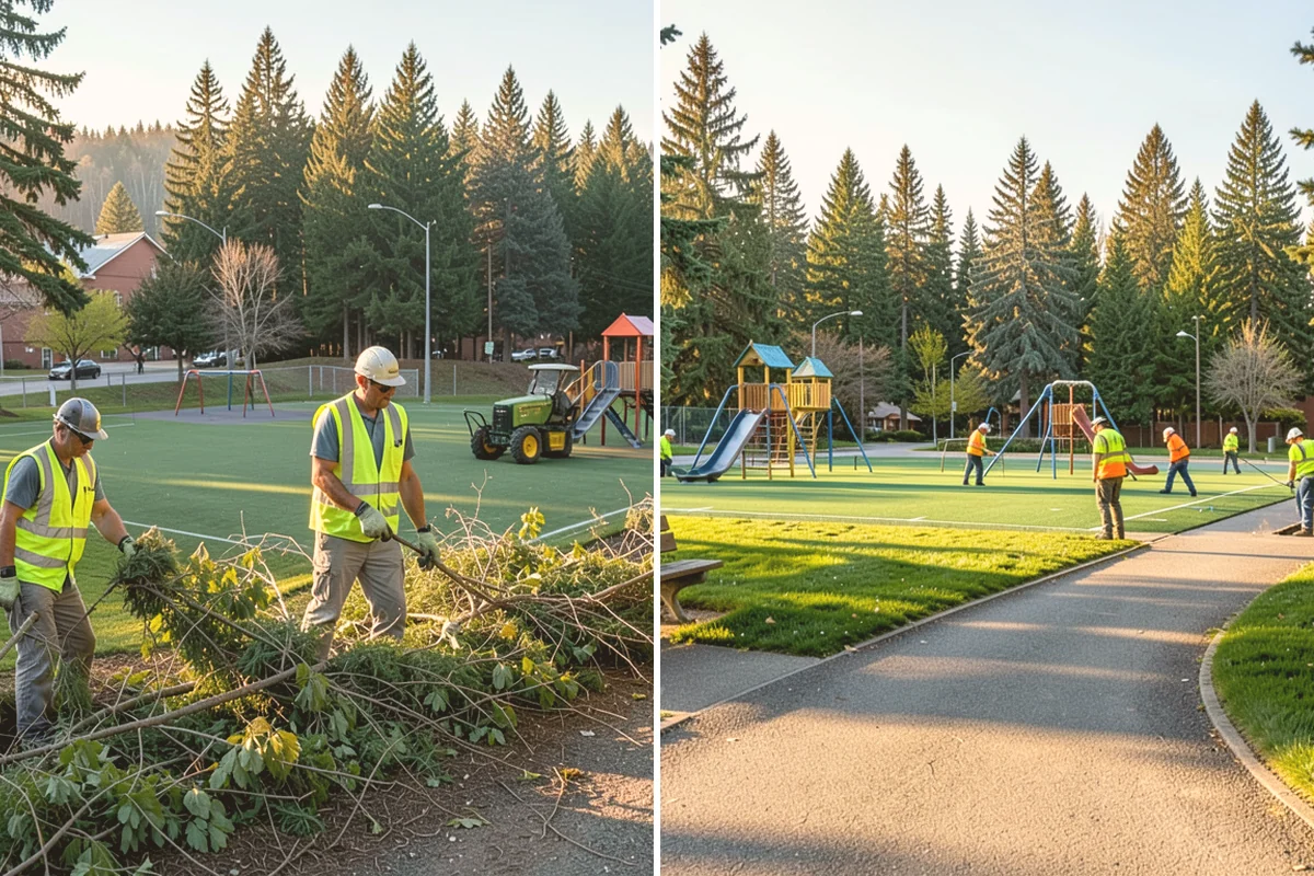 Park Furniture Installation in Brier, Snohomish County, WA - Confirm amenity types, locations, and mounting method