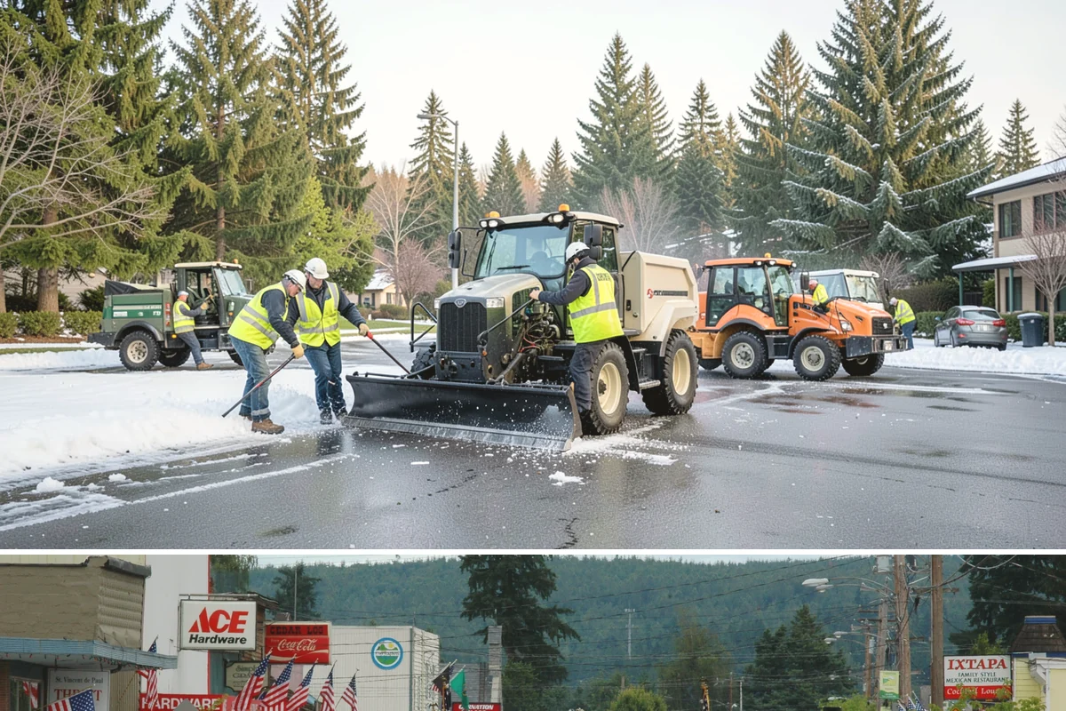 Park Furniture Installation in Carnation, King County, WA - Furniture installation proceeds year-round, though footing and concrete work is easier during drier conditions.
