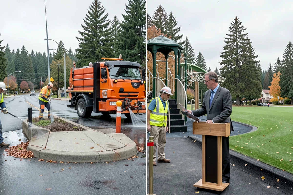 Park Furniture Installation in Clyde Hill, King County, WA - Confirm amenity types, locations, and mounting method