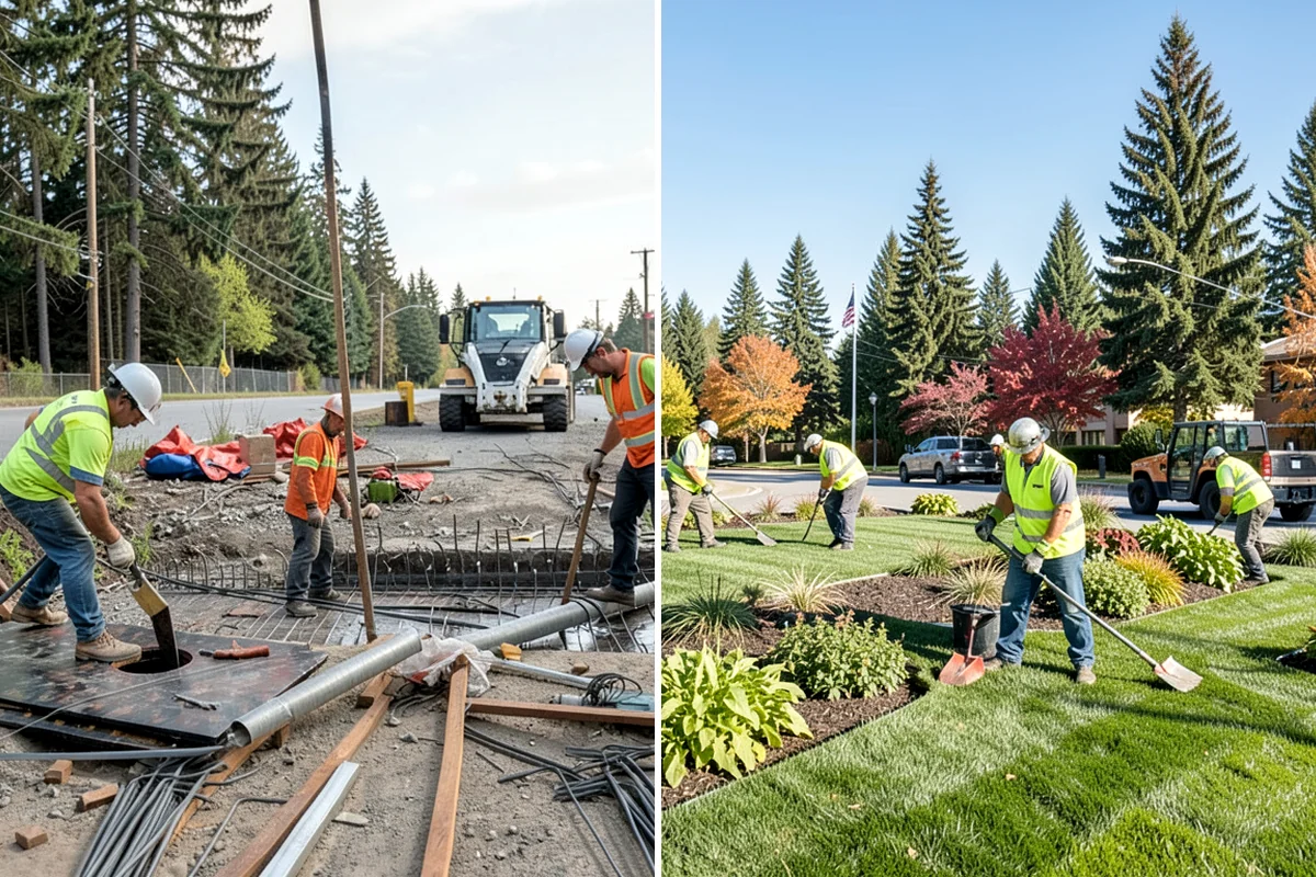 Park Furniture Installation in DuPont, Pierce County, WA - Confirm amenity types, locations, and mounting method